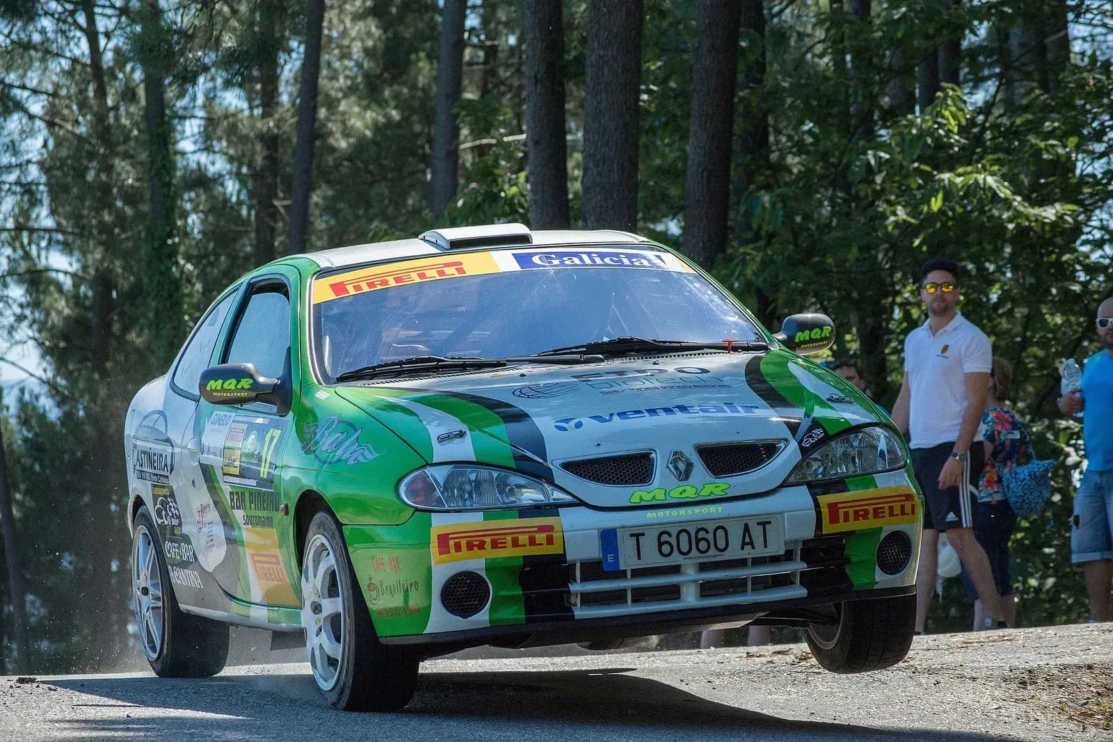 rally car racing - Santoro in Rally Sur do Condado 2016