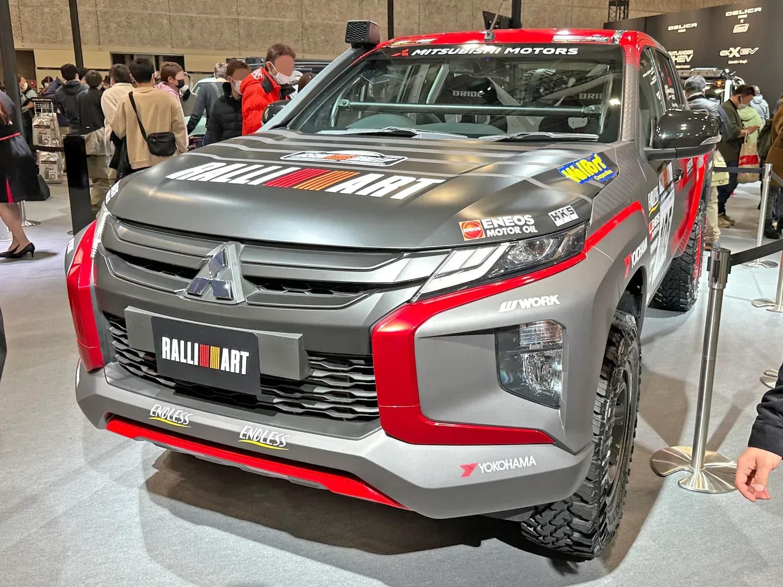 cross country rally - Osaka Auto Messe 2023 (136) - Mitsubishi TRITON in Asia Cross Country Rally 2022