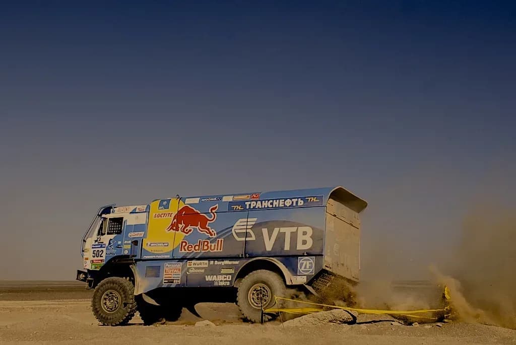 kamaz truck rally - Kabirov Kamaz Dakar 2011 (I)